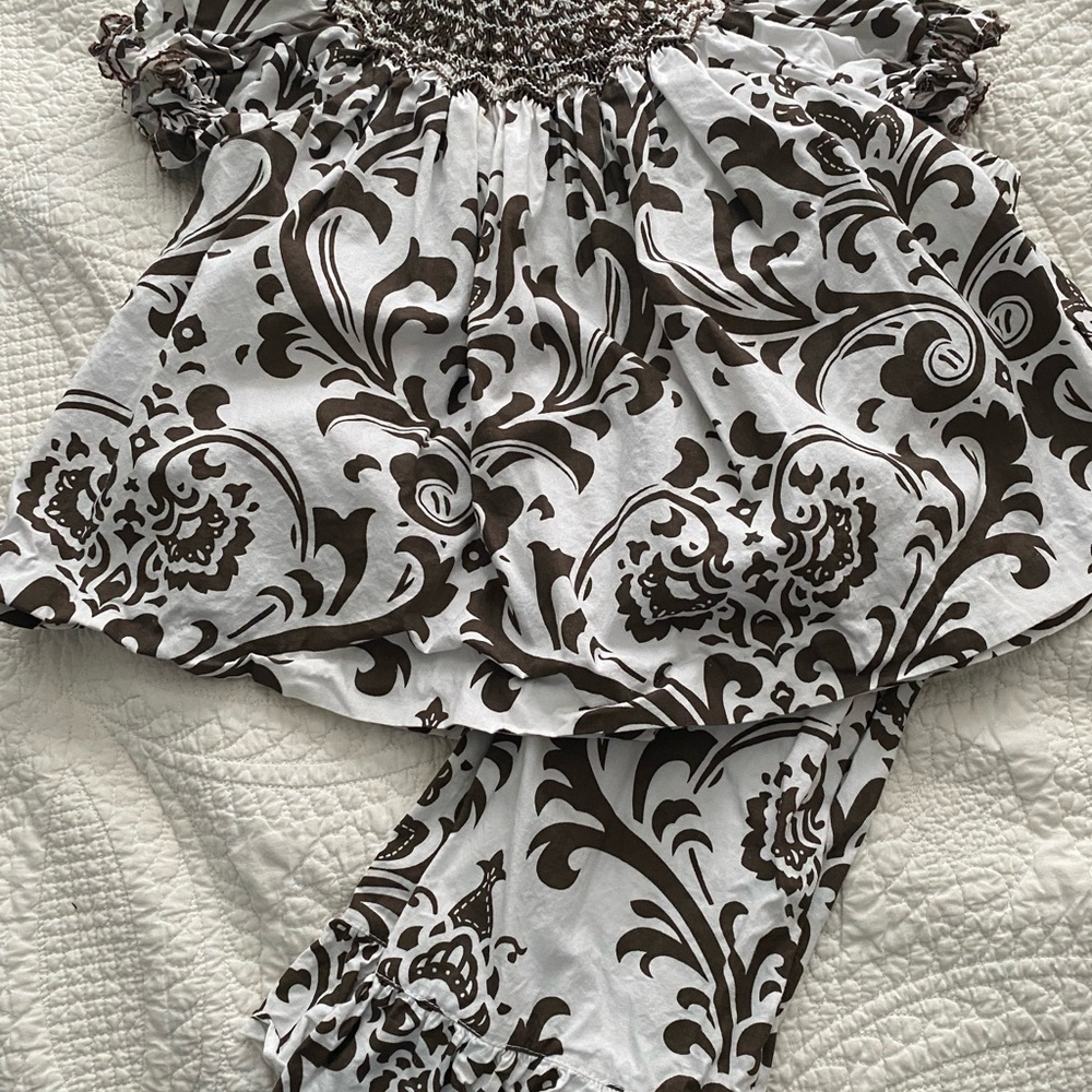 Smocked set